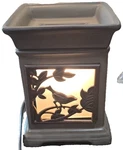 Scentsy Gallery Charcoal Wax Warmer Wren Bird Frame Retired Open Box. Fixed Price $27.99.