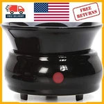 Versatile Black Electric Wax Warmer For Melts & Oils - Spa Quality Experience. Fixed Price $34.95.