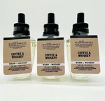 New! 3/BATH & Body Works Coffee Whiskey Warm+woodsy Wallflowers Refills 0.8OZ. Fixed Price $18.55.