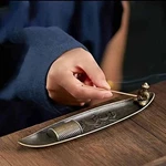 Boat Incense Holder Burner Zen Fisherman Design Stick Censer Home Decor. Fixed Price $10.75.