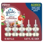 Glade Plugins Refills Apple Cinnamon Essential Oils 6.7OZ 10 Ct. Fixed Price $33.25.