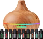 Ultimate Aromatherapy Diffuser & Essential Set - Ultrasonic Top 10 Mode. Fixed Price $35.99.