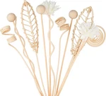 Reed Diffuser Stick,wutaobon 12PCS 10INCH Natural Rattan Flower Primary Color. Fixed Price $17.99.