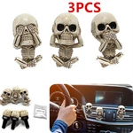 3PCS Air Freshener Diffusers Bone Skull Perfume Car Auto Vent Fragrance Clip. Fixed Price $18.95.