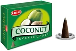 Coconut Incense Cones Case Of 12 Boxes (10 Each) Sweet Tropical Aroma. Fixed Price $17.99.