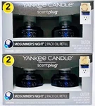 2 Refills Yankee Candle Midsummers Night Scentplug Oil Air Freshener. Fixed Price $33.47.