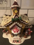 Well 2001 Limited Edition Sugarplum Valley Village Gingerbread House W/box. Fixed Price $18.00.