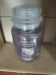 Yankee Candle Lavender Vanilla Large Jar 22 Oz Purple Housewarmer New Wax. Fixed Price $24.97.