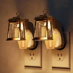 Lohas Led Wall Fragrance Plug In With Candle Night Light Compatible Ba.... Fixed Price $55.47.