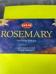 Hem Incense Sticks. 120CT Box Rosemary. Fixed Price $14.75.