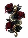 Bath & Body Works Gold Silver Snake Roses Wallflower Plug In For Bulbs. Fixed Price $16.20.