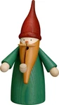 Authentic German Erzgebirge Handcraft Dregano Green Gnome Smoker Made In.... Fixed Price $136.68.