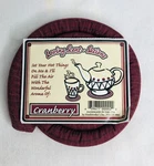 Vintage 80S Cloth Trivit Coil Loving Sations Cranberry Scented Marron. Fixed Price $6.56.