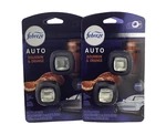 (lot Of 4) Febreze Car Vent Clip Air Freshener, .07 Fl. Oz Each -bourbon &orange. Fixed Price $23.09.