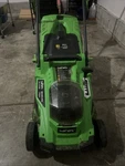 Soyus 40V Lithium Brushless 370MM Electric Lawn Mower.. Fixed Price $180.00.