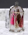 Bath & Body Works Pink Gold Christmas Trees Scene Wallflower Plug. Fixed Price $22.99.