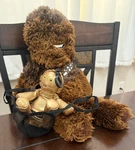 Scentsy Buddy - Chewbacca Star Wars Comes C3P0 Clip. Fixed Price $48.00.