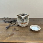 Scentsationals Intertek Owl Night Light Wax Warmer Model SC-236 Ceramic Pottery. Fixed Price $15.00.
