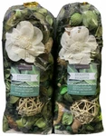 Two Bags Of Eucalyptus Scented Dry Potpourri 5OZ Luminessence. Fixed Price $13.41.