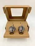 Pottery Barn Acorn Place Card Holders Pewter Decor S/4 #9087B. Fixed Price $44.79.