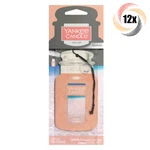 12X Packs Yankee Candle Jar Car Hanging Air Freshener Pink Sands Scent. Fixed Price $49.04.