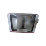 Sur Table Soy Candle & Reed Diffuser Set Rose Petal Glass Bottle Gift Nib. Fixed Price $53.99.