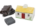 Irish Turf Incense & Ceramic Cottage Peat,beige,. Fixed Price $30.25.