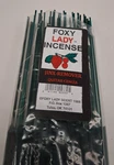 Foxy Lady Double Strength 19 Inch Incense Jinx Remover 25 Sticks 3+ Hours. Fixed Price $10.50.