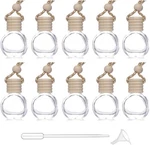 Aromatherapy Essential Oil Diffuser Bottle, 10 Pack Car Air Fresh Style: Round. Fixed Price $16.99.