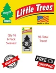 Little Trees U6P-60155 Black Ice Hanging Air Freshener For Car & Home 96 Pack!. Fixed Price $59.99.