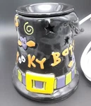 Scentsational Ceramic Wax Warmer Witch Hat Night Light Halloween Decor. Fixed Price $16.95.