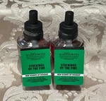 New 2-PACK Stockings By The Fire Wallflower Refill Bulbs Bath & Body Works. Fixed Price $17.95.
