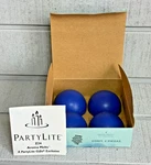 Partylite Aroma Melts Box Of (4) Z2464 Ocean Mist Royal Blue New In. Fixed Price $8.95.