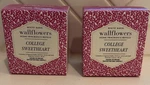 4 X Bath & Body Works College Sweetheart Wallflowers Refills New White Barn. Fixed Price $22.95.
