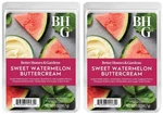2 Better Homes & Garden Sweet Watermelon Buttercream Scented Wax Melts Cubes 5OZ. Fixed Price $16.55.