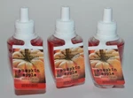 3 Bath & Body Works Pumpkin Apple Wallflower Fragrance Refill Bulb Plug Lot. Fixed Price $17.99.