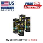 Fly Stick Insect Trap Indoor Outdoor (4-PACK). Fixed Price $23.85.