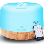 500ML Diffuser With Remote Control Waterless Automatic Shut Off Essential Oil.... Fixed Price $31.96.