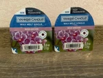 Qty 2 Yankee Candle - Wax Melt Single Wild Orchid Scent 0.8 Oz Each. Fixed Price $5.80.