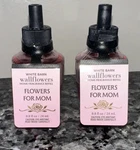 New! Bath & Body Works **flowers For Mom** Wallflower Refill Set Of 2-0.8 Oz. Fixed Price $17.99.