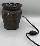 Scentsy Electric Wax Warmer-"bronze Vine", 26971. Fixed Price $13.47.
