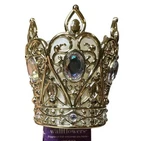 Bath Body Works Bridgerton Gold Gem Crown Wallflower Fragrance Plug In Holder. Fixed Price $18.36.