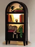 Bath & Body Works Bookcase Bookshelf Cat Wallflower Light-up Diffuser Plug New. Fixed Price $45.00.