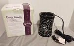 Retired Scentsy Spider Web Creepy Crawly Wax Warmer Black Halloween Witchy. Fixed Price $24.45.