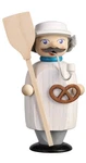 Seiffener Volkskunst Smoker - Baker 14 Cm / 5.5 Inch. Fixed Price $93.92.