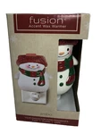 Jimbo The Snowman Fusion Accent Wax Warmer With Swivel Plug And 15W Light Bulb. Fixed Price $29.95.