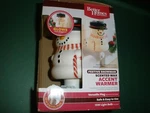 Better Homes & Gardens Festive Snowman Scented Wax Accent Warmer Glows Plug In. Fixed Price $17.99.