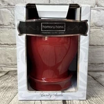 Candy Apple Red Ceramic Wax Warmer New Harmony Home Flameless Candle. Fixed Price $17.77.