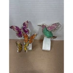 Bath & Body Works Wallflowers Plugs Butterfly Hummingbird Stained Glass Style. Fixed Price $29.95.