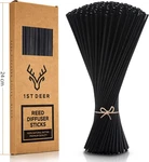 Reed Diffuser Sticks 100 Pcs Of Black Rattan Essential Oil Aroma Refill Wood. Fixed Price $9.46.